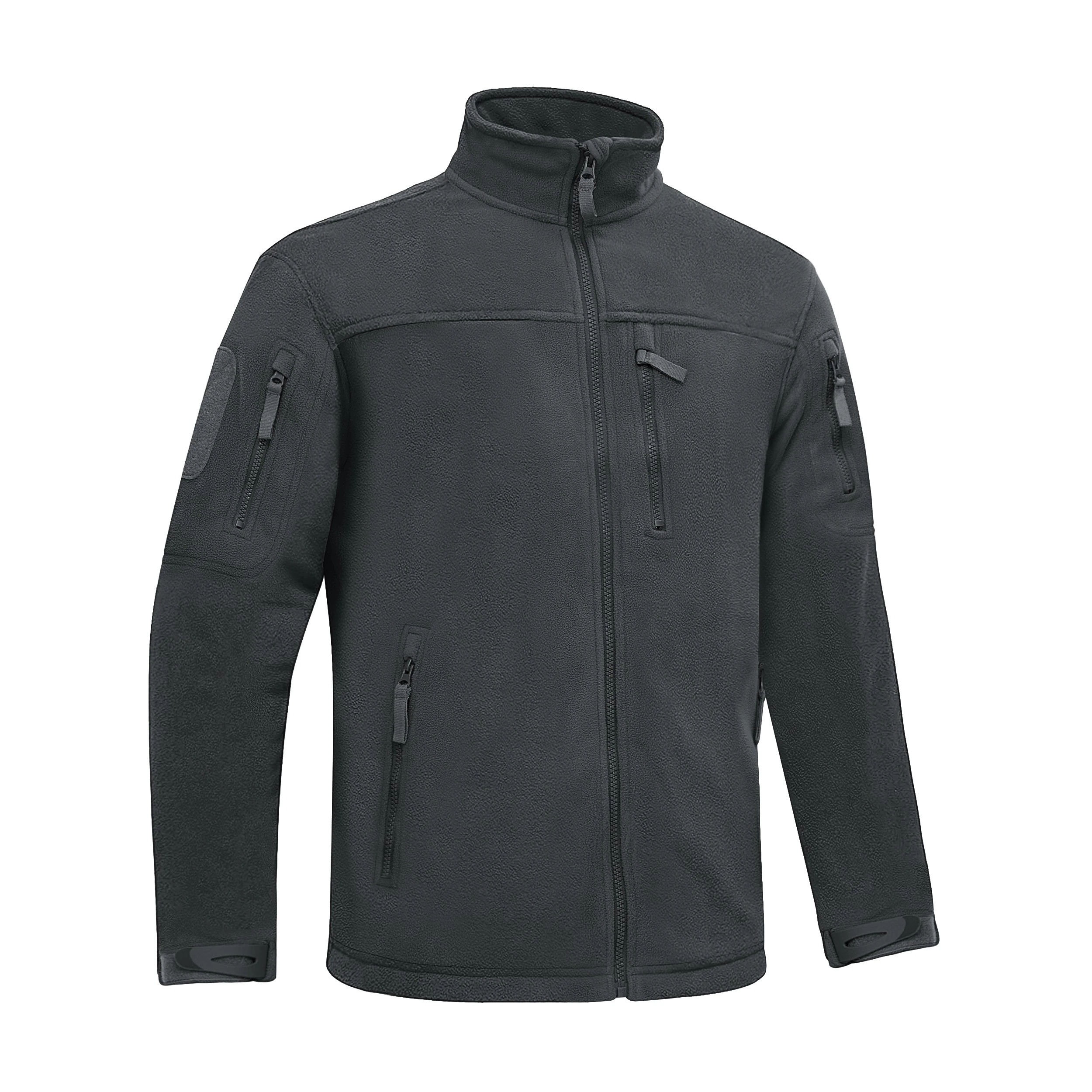 LASEN Mens Winter Full Zip Tactical Fleece Jacket OJK-TJ568
