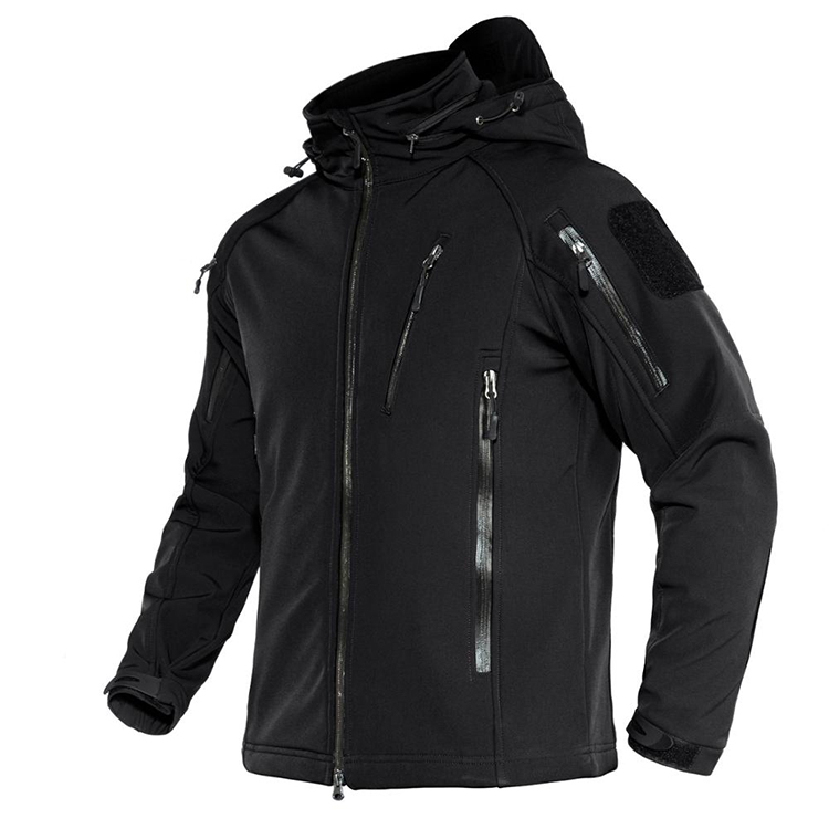 LASEN Mens Tactical Fleece Lined Waterproof Jackets TJ-404