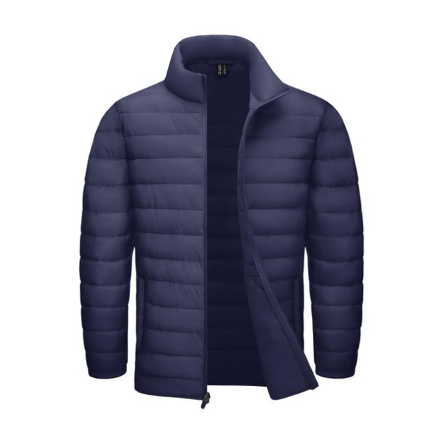 LASEN Men's Puffer Jackets Stand Collar Lightweight OE-TJ624