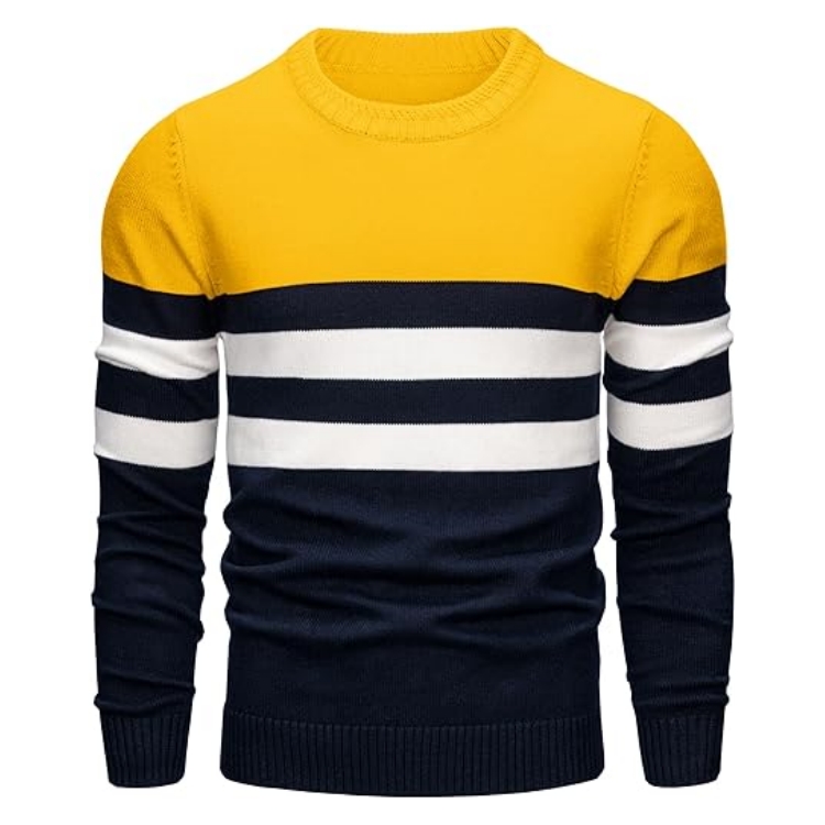LASEN Men's Cotton Sweaters AJ-QZDS-534