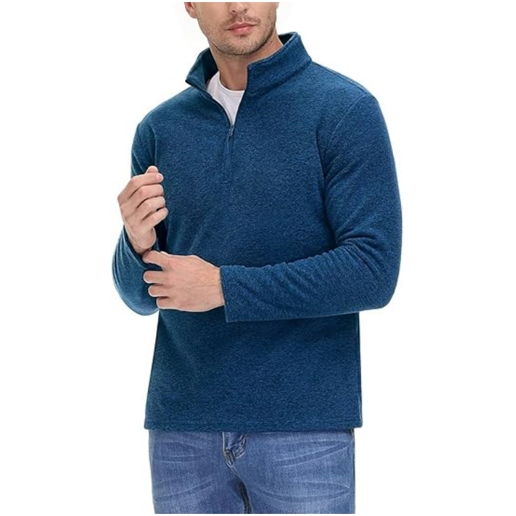 LASEN Men's Thick Fleece Sweater OJ-TJ618