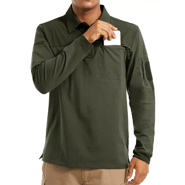 LASEN Tactical Outdoor Breathable Men Polo Shirt OY-TS164