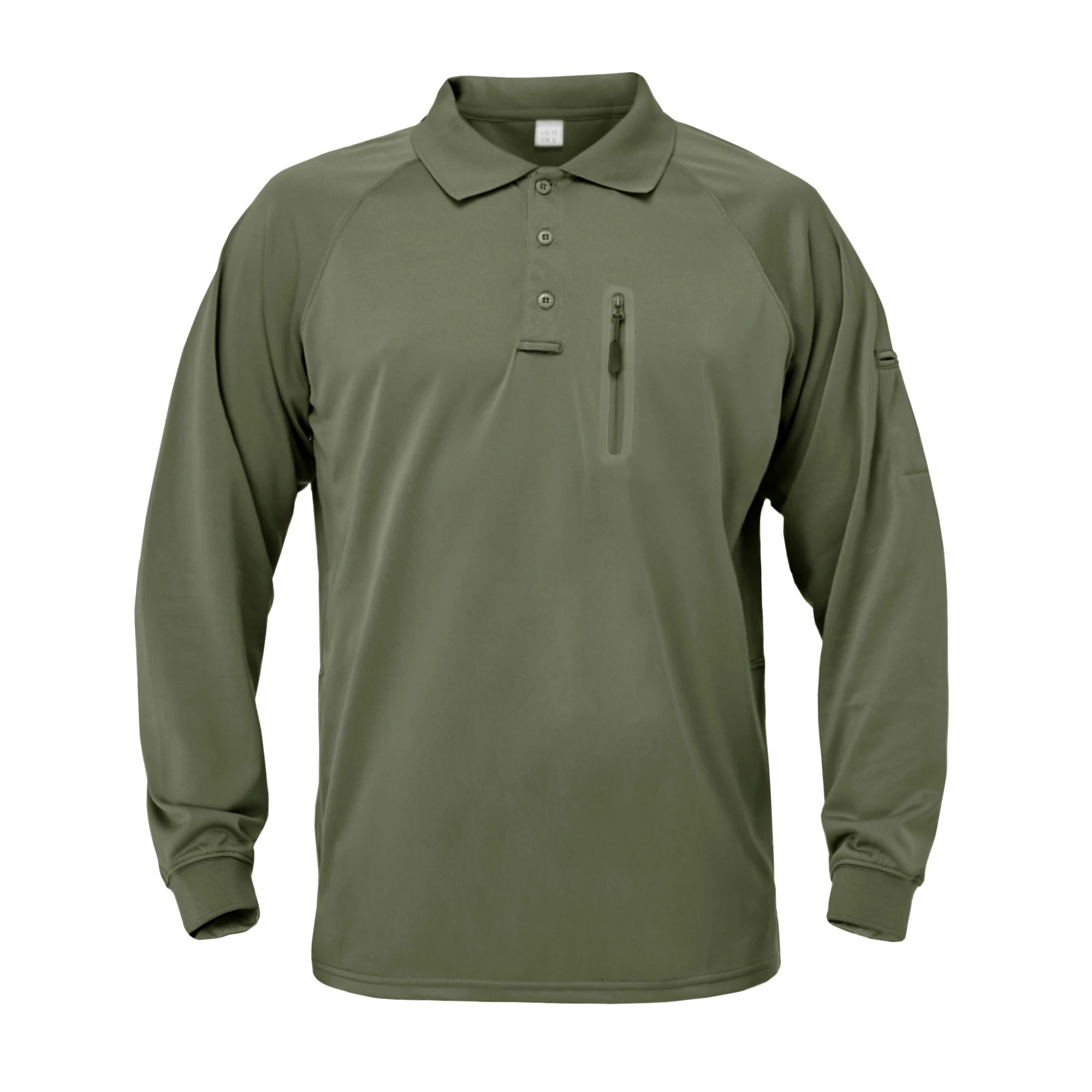 LASEN OEM Men Polo Shirt Tactical Long Sleeve Shirt OY-TS156