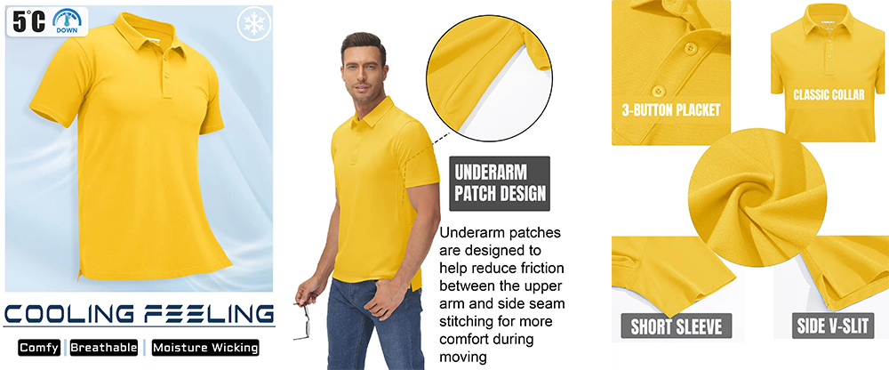 polo shirts for men