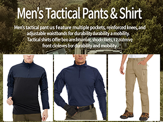 Tactical Pants vs. Tactical T-Shirts: How to Make the Right Choice for Your Outdoor Product Line?